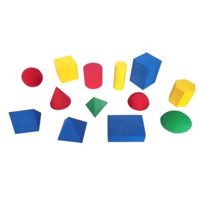 Bloques de Espuma EVA de 3.5cm, 13 Formas Geométricas, Set de Bloques 3D para Construcción - Product Image 1