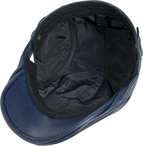 Nouvelle casquette en cuir PU pour homme 2026 – Casquette de baseball classique noire unie en cuir pour l'automne et l'hiver, idéale pour l'extérieur - Product Image 3