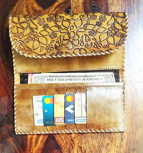 Cartera de Mano Vintage de Cuero Genuino con Borlas Bordadas, Patrón Geométrico, Cierre de Botón, Portátil, Moda de Verano para la Noche - Product Image 4