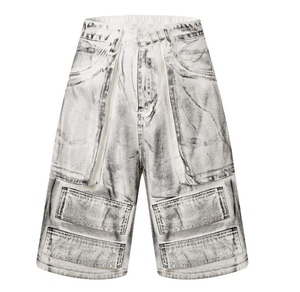 Shorts en jean taille mi-haute RELICSTAR CARPORATION pour femme – Décontracté, été, streetwear, 100 % coton, séchage rapide, respirant, livraison rapide - Product Image 1
