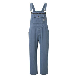 Salopette vintage personnalisée pour homme en denim de coton délavé, écologique, imperméable, ignifuge et respirant, vêtements de travail OEM ODM - Product Image 1