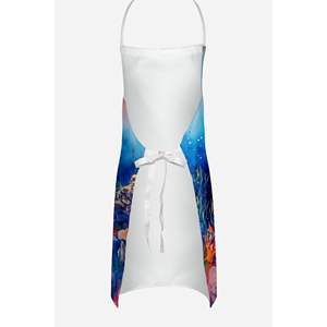 Dolphin Large Tablier de cuisine unisexe multicolore pour la cuisine, la pâtisserie et le jardinage-pour adultes et unisexe - Product Image 4