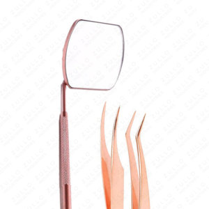 High Quality 3PCS Stainless Steel Eyelash Extension Tweezers Set Mirror Finish Professional Lash <b>Tools</b> for Beauty Use - Product Image 3