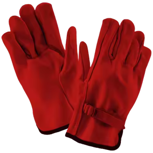 Gants de travail en cuir de vachette pleine fleur et croûte de qualité supérieure pour la sécurité industrielle et la protection des mains, gants de jardinage - Product Image 5