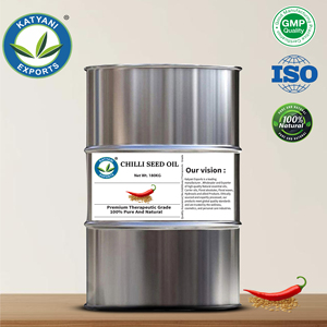 Aceite Portador de Semillas de Chile (Capsicum annuum) Prensado en Frío, Grado Aromaterapia, Fabricante de Aceites en India - Product Image 3