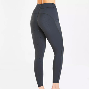 Eco-Friendly Customised Equestrian Leggings Women's Breeches Logo Full <b>Seat</b> Silicone Equestrian Breeches Jodhpur & Breeches - Product Image 2