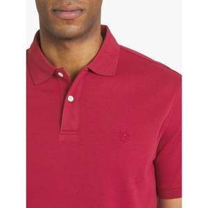 Camisa de Golf para Hombre, Color Marrón, con Estampado de Calavera de Toro por Transferencia Térmica, Cierre de Botones, Manga Corta, Informal, de Poliéster/Algodón, Transpirable, Corte Regular - Product Image 6