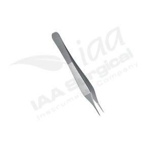 Pinzas Micro Adson de Grado Médico, 12 cm, Dentadas, 05-685-12, para Cirugía General, de Alta Calidad - Product Image 4