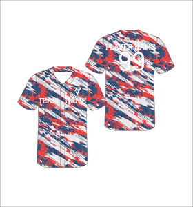 เสื้อเบสบอลแบบซับลิเมชั่นสั่งทำพิเศษ พิมพ์ชื่อทีม แขนสั้น แห้งเร็ว โพลีเอสเตอร์ ทุกฤดูกาล ใส่ได้ทั้งชายและหญิง ทรงปกติ - Product Image 3