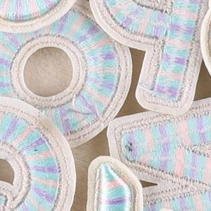 Écusson en tissu sergé écologique avec logo pour vêtements de sport, chapeaux, sacs, décoration DIY, OEM, ODM, faible MOQ, artisanat DIY, qualité supérieure - Product Image 4
