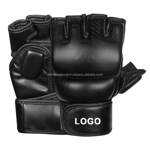 Guantes de Boxeo Personalizados al por Mayor OEM de 12oz, de Cuero PU Impreso, Impermeables y Transpirables, para Entrenamiento de Kick Boxing, MMA y Sanda - Product Image 3
