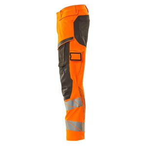 Heavy-Duty Construction Safety Pants High-Quality <b>Cargo</b> Pocket Workwear High Visibility Workshop Safety <b>Work</b> Pants - Product Image 2