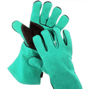 Gants de travail antidérapants robustes, résistants aux coupures, en cuir, pour la sécurité au travail - Product Image 3