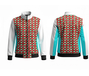 <b>Men</b>’s Custom Full Sublimation <b>Track</b> <b>Jacket</b> Running and Fitness Wear Warm Breathable Quick Dry | Sizes <b>Men</b> Women Youth - Product Image 4