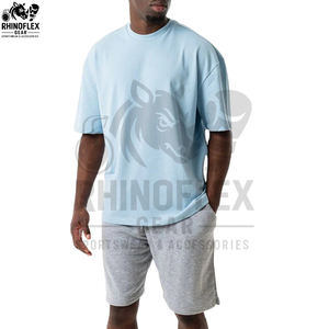 Camisetas Oversize para Hombre, Último Modelo OEM, Hechas con el Mejor Material, Precio de Fábrica, Tela Transpirable y Suave - Product Image 2