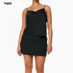 Débardeur d'été personnalisé de haute qualité pour femme, 100 % fibre de bambou, noir, sans manches, tube, camisole sans couture, respirant, séchage rapide - Product Image 2