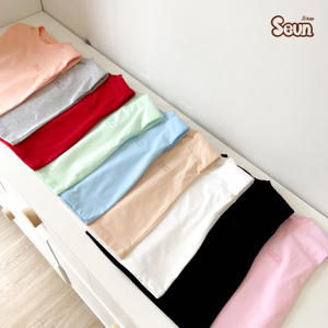 Camiseta sin mangas de algodón para niños y niñas, elástica en 4 direcciones, con hombreras acolchadas, hecha en Vietnam, comodidad durante todo el día - Product Image 2