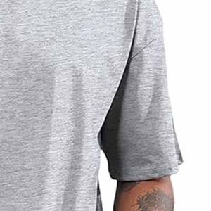 T-shirts pour hommes de haute qualité, effet délavé à l'acide, prix de gros, pas cher, T-shirts pour hommes effet délavé à l'acide, postés par Dress Sports - Product Image 3