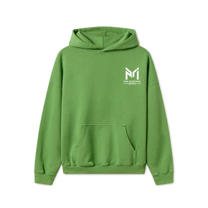 Sweat-shirt à capuche vert pour homme Pak Muntaha Impex, coupe classique, poche avant, vêtement décontracté, pull en molleton tricoté pour l'automne, 100% coton - Product Image 1