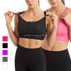 Sujetador deportivo de Yoga de secado rápido de alto soporte personalizable 2025 para mujer transpirable cómodo en venta - Product Image 5