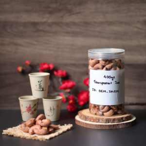 400g de noix de cajou grillées biologiques du Vietnam de bonne qualité, en pot (sceau en aluminium facile à ouvrir), prix direct d'usine en gros, OEM disponible - Product Image 3