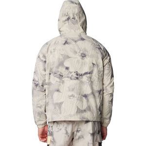 Custom <b>Men's</b> Floral <b>Camo</b> Half Zip Anorak Hooded <b>Jacket</b> Lightweight Breathable Outdoor Windbreaker Pullover Utility Streetwear - Product Image 3