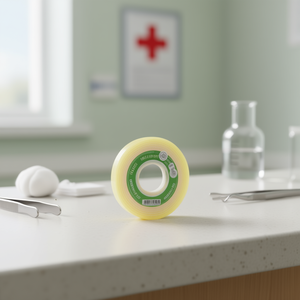 Nastro di garza Ilan 0,6 cm 35Y giallo, benda di grado medico - Product Image 3