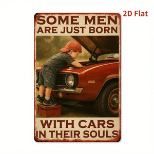 CIFbuy Plaque murale vintage rustique en aluminium 8x12 pouces pour garage et bureau avec TikTok pour Temu Pick up 20.3x30.5cm - Product Image 4