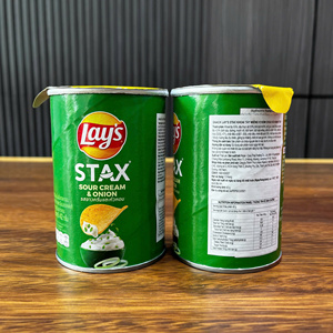 <b>Sour</b> Cream Onion Potato Chips Halal 42g Lays Stax Brand Creamy Snack Competitive Price Bulk Supply Export - Product Image 2