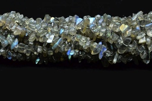 Perles de pierres précieuses en labradorite naturelle chatoyante, formes irrégulières, 3MM 6MM, en vrac, pour la fabrication de bijoux, fournisseur Inde - Product Image 2