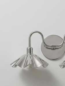 Modern Metal <b>Wall</b> <b>Sconce</b> Flower Shape Indoor <b>Lighting</b> Fixture for Bathroom Home Decor - Product Image 5