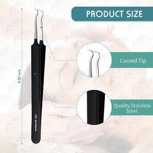 Herramientas para extraer puntos negros y espinillas, kit de herramientas para extraer puntos negros de la cara y la nariz, extractor de acné facial. - Product Image 2