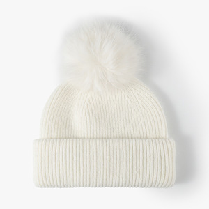 Bonnet à pompon en gros avec logo personnalisé d'un fabricant de bonnets pour les programmes de vente au détail d'hiver aux États-Unis, saison d'automne - Product Image 6
