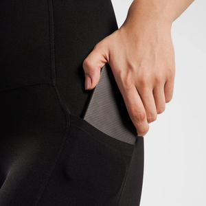 Legging de sport noir respirant taille mi-haute pour femme, avec logo imprimé, qualité supérieure, fin, pour filles - Product Image 5