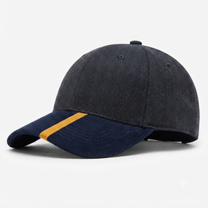 Gorras de Béisbol de 5 Paneles, Dos Tonos, con Logotipo Personalizado OEM ODM, Estructuradas, Transpirables e Impermeables, Estilo Hip Hop para Hombre y Mujer - Product Image 5