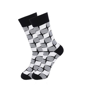 Service OEM, chaussettes en coton, chaussettes de haute qualité, logo personnalisé, design unisexe, KIT-N-FIT, chaussettes colorées et originales pour femmes et hommes - Product Image 2