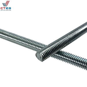 Tige filetée carrée industrielle haute résistance sur mesure avec écrou à oreilles pour coffrage en béton - Product Image 1