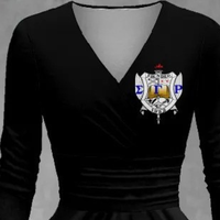 Robe midi noire élégante à col en V et manches longues pour femme, coupe ajustée, décontractée, pour soirée, mode, tenue formelle moderne pour dames