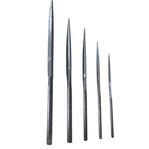 Un juego de mezcla de 5 tamaños 150-250mm forma triangular DIY mano plana herramienta bastardo archivos y raspadores fábrica al por mayor archivo de acero - Product Image 6