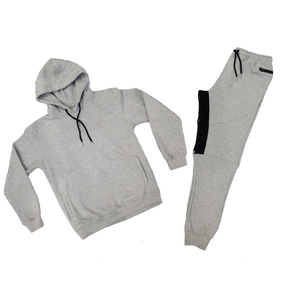 Survêtements pour hommes avec logo personnalisé, 100 % coton molletonné, ensemble de jogging chaud de haute qualité, plusieurs couleurs, unisexe - Product Image 4