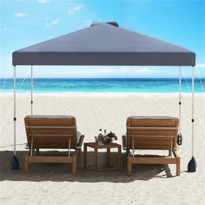 Tenda Pop-up in Alluminio per Quattro Stagioni 3x3 m Impermeabile Portatile con Borsa con Ruote e 1 Parete Laterale - Product Image 3