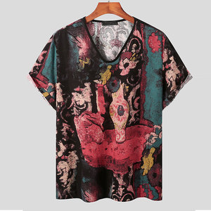 Vente directe d'usine au prix de gros, t-shirts sublimés pour hommes, grandes tailles, légers, logo personnalisé, t-shirt sublimé - Product Image 1