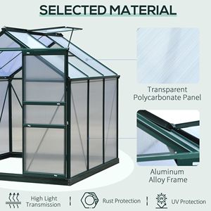 เรือนเพาะชำแบบเดินเข้าได้สำหรับสวน ไม่รับคืนสินค้าที่ไม่มีความเสียหาย - Product Image 2