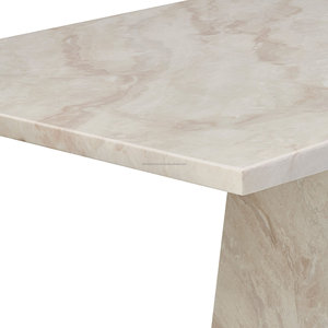 Juego de Comedor de Mármol de Lujo con 6 Sillas, Base Metálica Sólida, Diseño Minimalista para el Hogar - Product Image 4