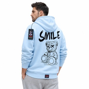 Men's Premium Silkscreen Print Hoodie Casual Pullover Sweatshirt Soft <b>Fleece</b> <b>Lined</b> Long Sleeve Streetwear Hooded <b>Jacket</b> - Product Image 3