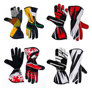 Guantes de Carreras con Logotipo Personalizado, Costuras Invertidas en la Palma, Control Preciso, Transpirables, Ideales para Go Kart y Conducción al Aire Libre - Product Image 1