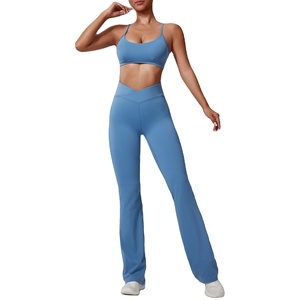 ชุดโยคะบรา2025สำหรับผู้หญิงเลกกิ้งสไตล์ลำลองปรับแต่งใหม่ - Product Image 1