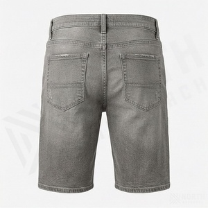 กางเกงยีนส์ขาสั้นผ้าเดนิมยืดสไตล์ลำลองสำหรับผู้ชาย รุ่นใหม่ประจำฤดูร้อน 2026 พรีเมียม สไตล์แฟชั่น - Product Image 2