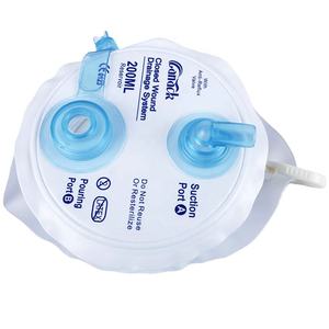 Hệ Thống Thoát Nước Vết Thương Kín Lò Xo <span class=keywords><strong>PVC</strong></span> 200Ml 400Ml Y Tế Chất Lượng Cao - Product Image 1