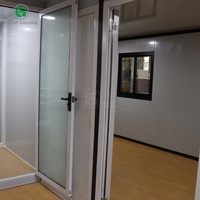 Maison conteneur préfabriquée de 20 pieds à deux étages, modulaire, pliable, mobile, style loft, maisons en vente au Mexique, maisons conteneurs modernes